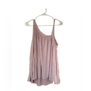 Lucky Brand Flowy Pink Sleeveless Top